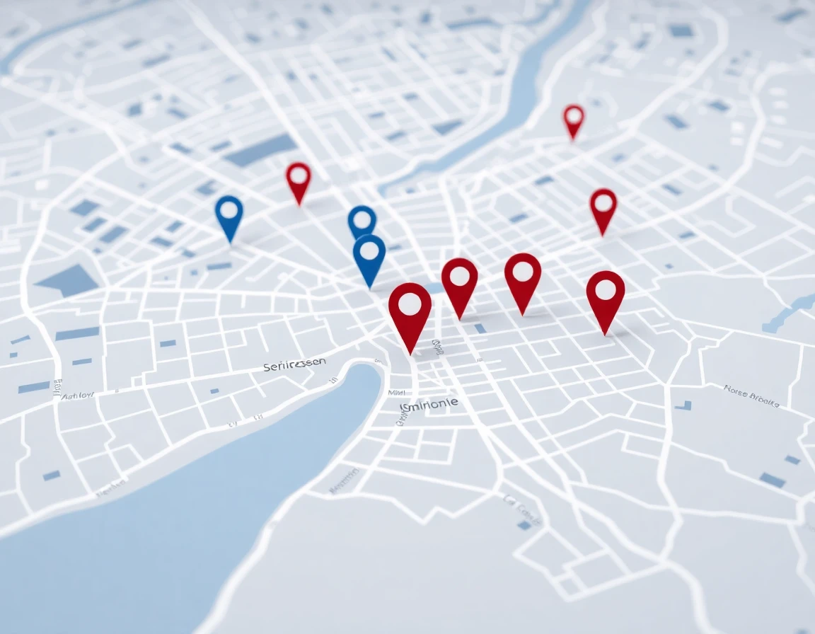 Dumpster Service Areas Map